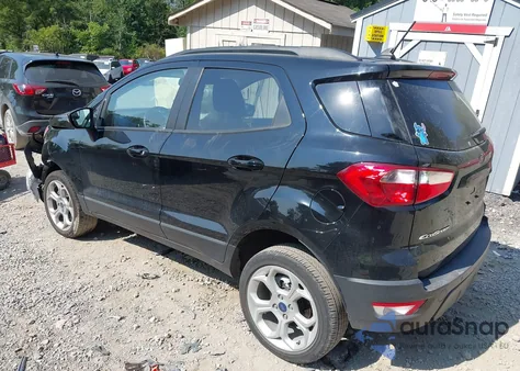 2022 Ford Ecosport Se z USA, uszkodzony, nr VIN MAJ6S3GL9NC472733